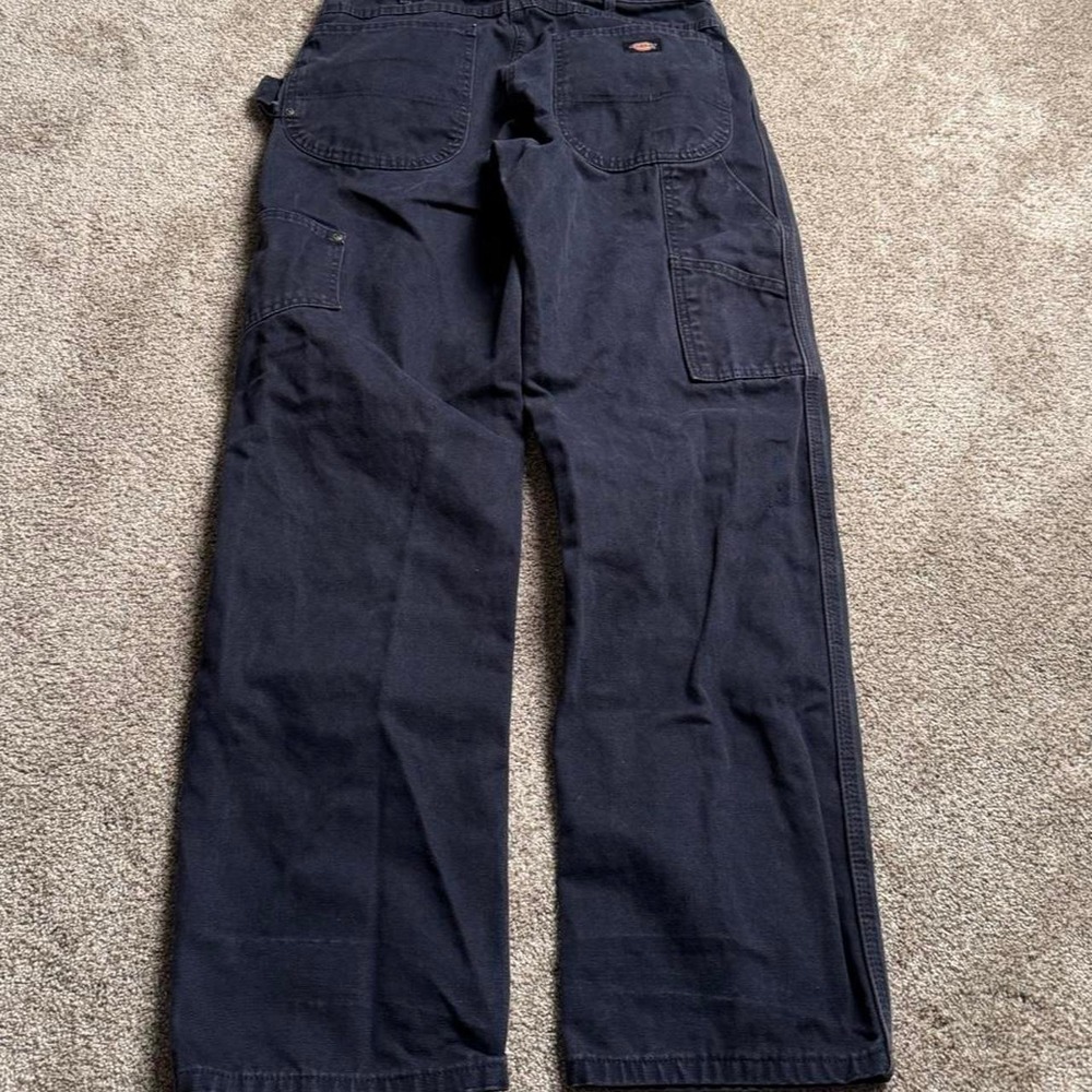 NAVY DICKIES CARGO PANTS
